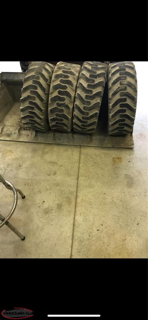 used skid steer tires 10x16.5